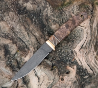 Нож Граф из дамасской стали Нож Граф из дамасской стали купить на сайте koval-knife.shop