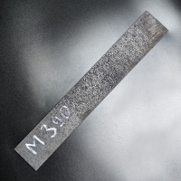 Заготовка для ножа из стали М-390 размеры: 250х40х5,3 мм