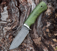 Нож Кабан из дамасской стали купить на сайте koval-knife.shop